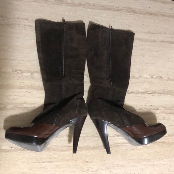 Nine West | 5 inch Heel Boots | Leather | like new - Picture 3 of 11